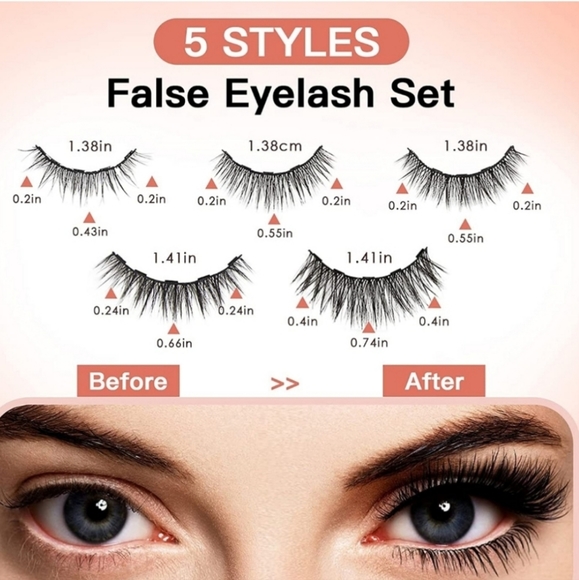 Magnetic Eyelashes and Eyeliner Set - Picture 2 of 5